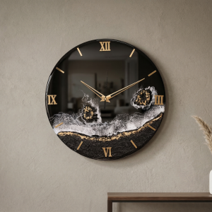 The Midnight Tide Wall Clock